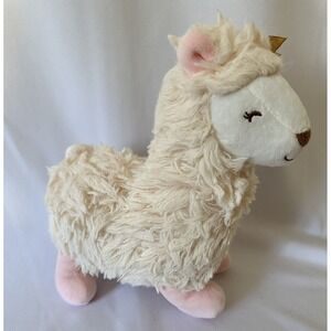 Carters Plush Llama Just One You Stuffed Animal Cream Pink